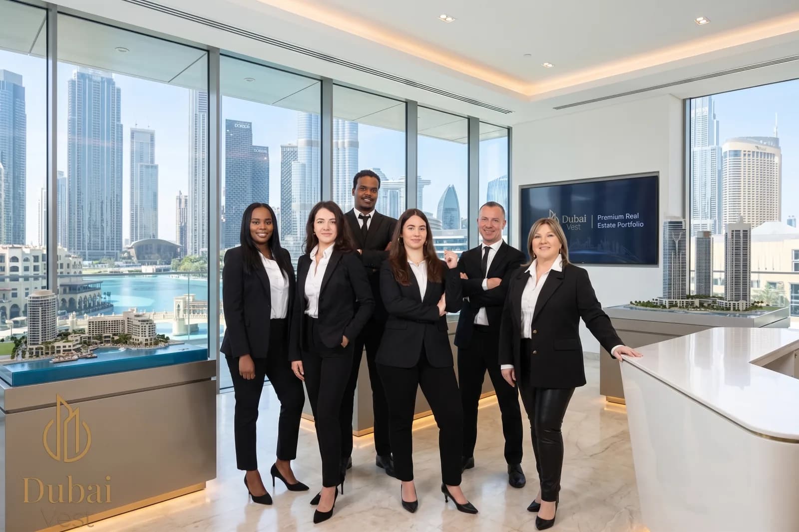 Het team van Dubaivest